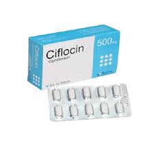 Tablet Ciflocin 500mg (30pcs)